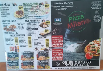 Pizza Milano, Restaurant à Montgeron