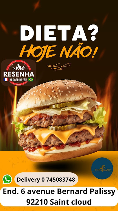 Resenha Burger Brésil Restaurant à Saint-Cloud