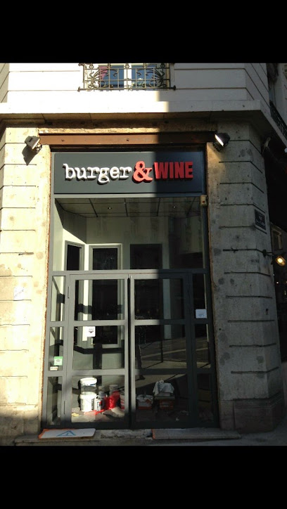 Burger & Wine Martiniere Restaurant à Lyon 01