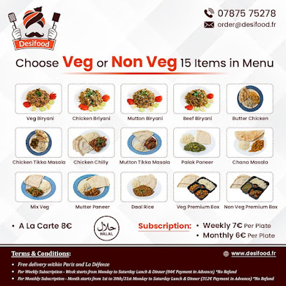 Desi Food Restaurant à Paris 14