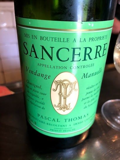 Thomas Pascal, Restaurant à Sancerre