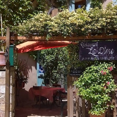 Restaurant La Dîme, Restaurant à Coux