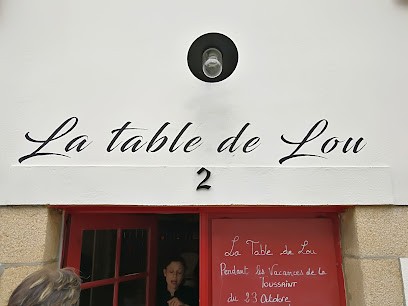 La table de lou, Restaurant à Pont-Croix