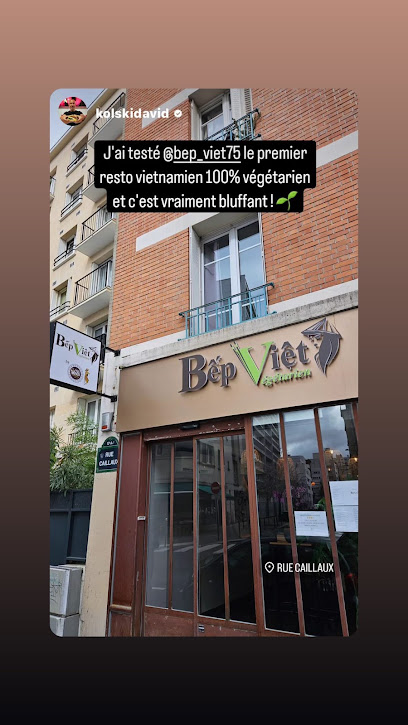 Bếp Việt Restaurant à Paris 13