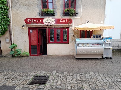 Crêperie Café La Terrasse, Restaurant à Rochefort-en-Terre