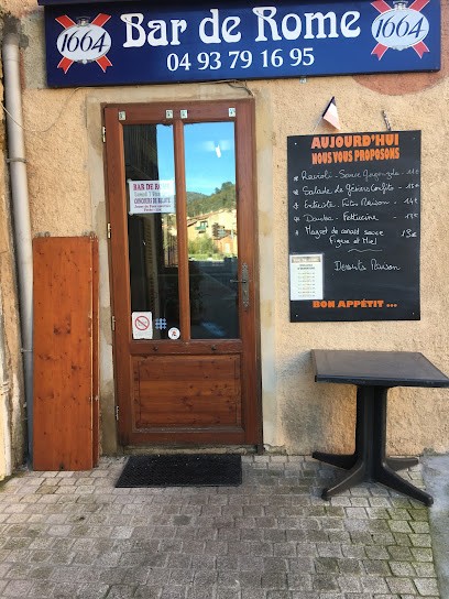 Le Bar de Rome, Restaurant à Sospel