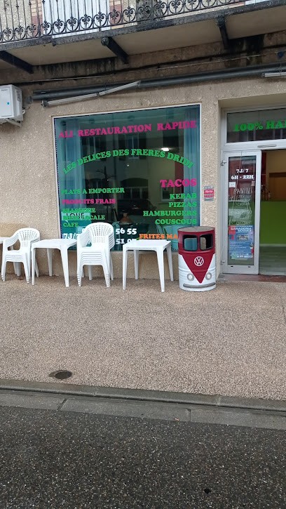 Les délices des frères dridi & Ali restauration rapide, Restaurant au Houga