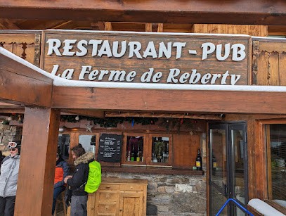 La Ferme de Reberty, Restaurant aux Belleville