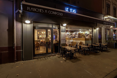 Le 17.45 Lyon Brotteaux - Planches À Composer Restaurant à Lyon 06