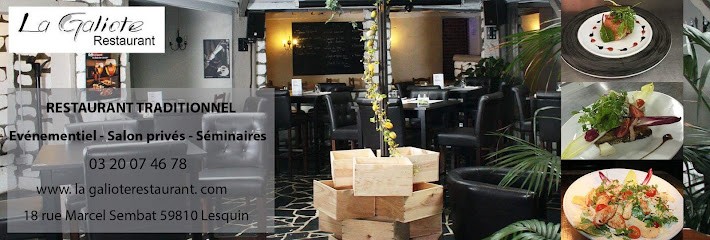 La Galiote Restaurant & Bar, Restaurant à Lesquin