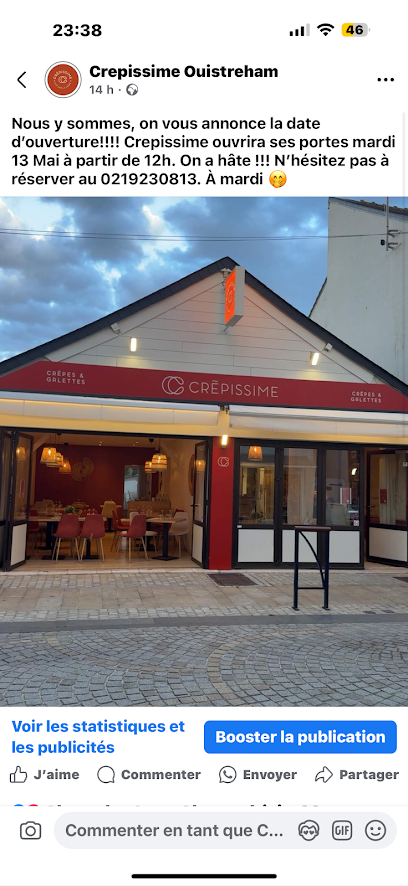 Crêpissime Restaurant à Ouistreham