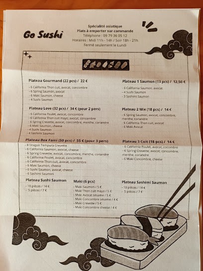 GOSUSHI, Restaurant à Monein