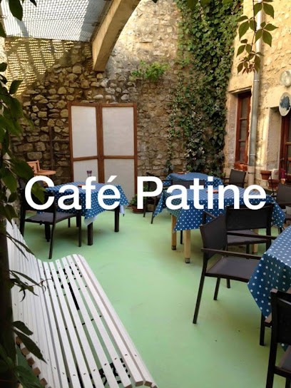 Restaurant Café Patine, Restaurant à Mirmande