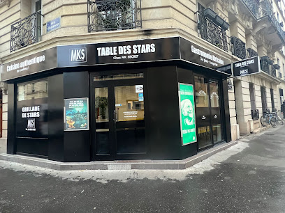Table Des Stars / Chez Mk Secret Restaurant à Paris 18