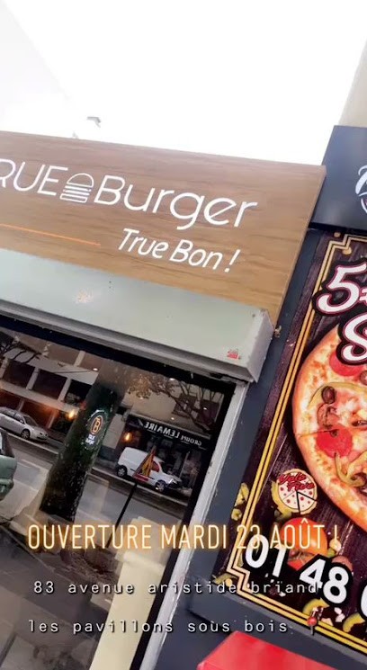 True burger, Restaurant aux Pavillons-sous-Bois