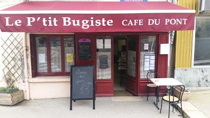 LE P'tit Bugiste Café Du Pont, Restaurant à Tenay