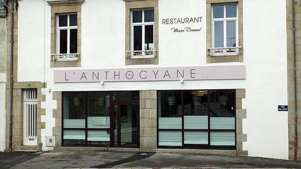 L'Anthocyane, Restaurant à Lannion