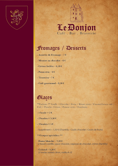 Le Donjon Restaurant à Vic-sur-Aisne