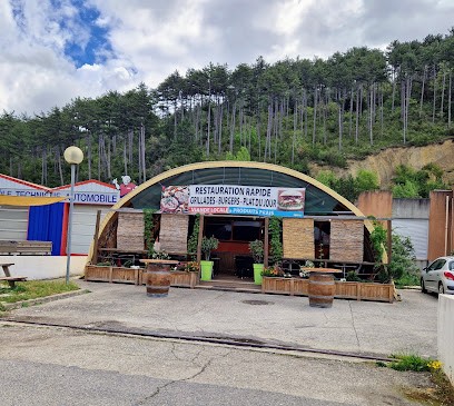 Bus restaurant Plein champs, Restaurant à Couiza