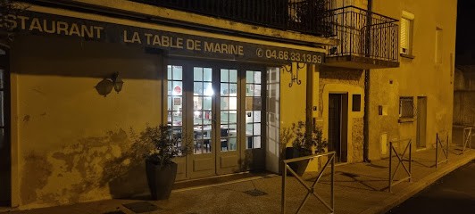 La Table De Marine, Restaurant à Saint-Michel-d'Euzet