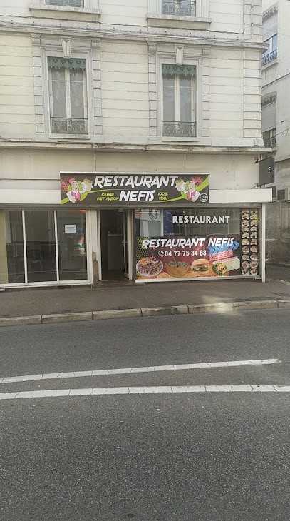Nefis kebab, Restaurant à Rive-de-Gier