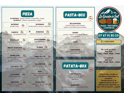 Le Grain De Sel Restaurant à Mieussy