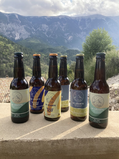 La Geante De Provence, Biere Du Ventoux Restaurant à Brantes
