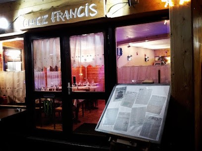 Chez Francis, Restaurant à Orcières