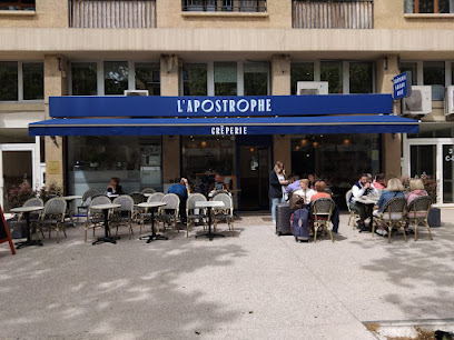 L'apostrophe – Crêperie À Aix En Provence : Petits-Déjeuners, Déjeuners Gourmands Et Terrasse Ensoleillée Restaurant à Aix-en-Provence