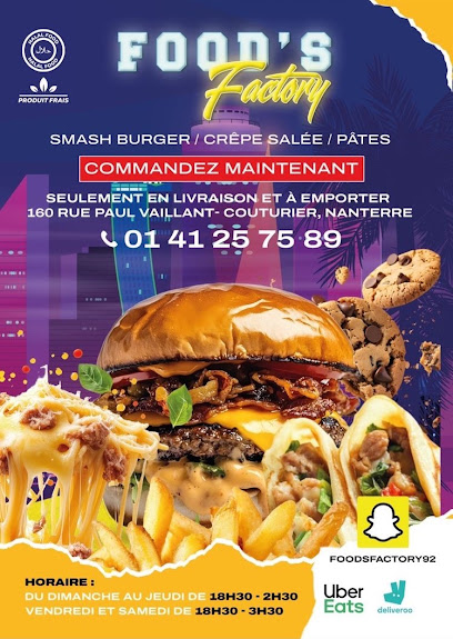 Food's Factory Restaurant à Nanterre