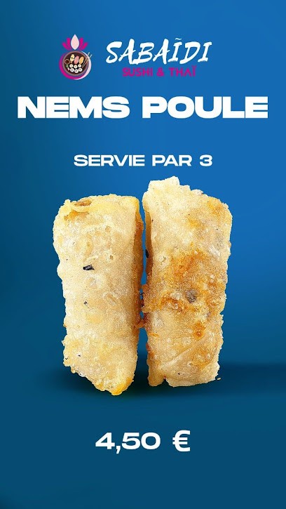 Sabaidi sushi & thaï, Restaurant à Mantes-la-Jolie