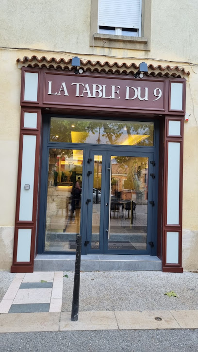 La Table Du 9 Restaurant à Nans-les-Pins
