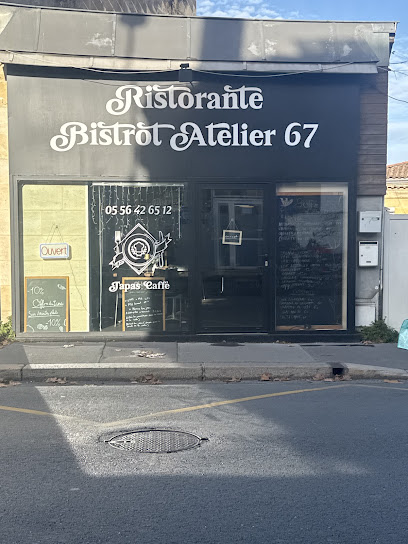Bistrot Atelier 67 Restaurant à Bordeaux