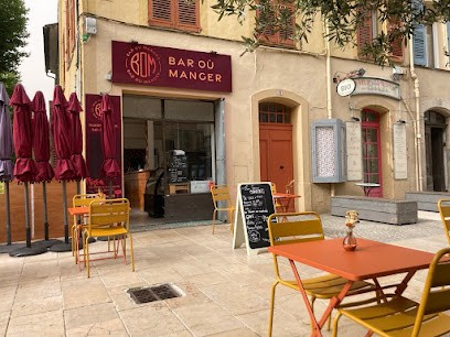 Le BOM - Bar Où Manger, Restaurant à Lorgues