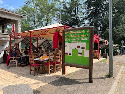 Un dimanche à la campagne, Restaurant à Saint-Étienne-Vallée-Française