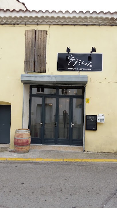 Le Nicolo, Restaurant à Manduel
