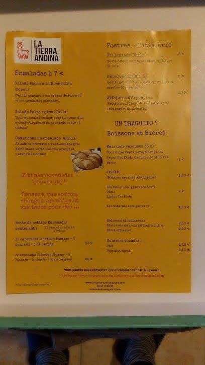 The Andean Land, Restaurant à Puynormand