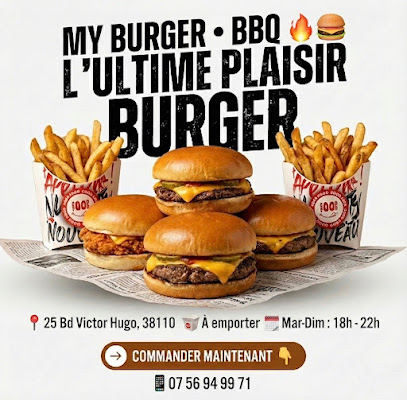 My Burger Bbq Restaurant à la Tour-du-Pin
