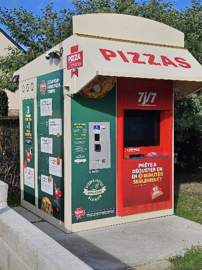 Distributeur Pizza Tempo Box Feneu Restaurant à Feneu