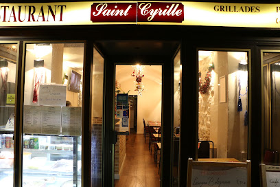 Restaurant Saint Cyrille Restaurant à Paris 13