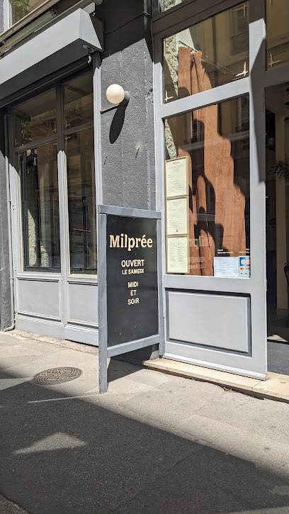 Restaurant Milprée Restaurant à Lyon 06