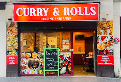 Curry & Rolls Restaurant à Paris 20