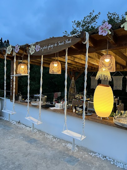 La petite plage de Saint-Paul, Restaurant à Saint-Paul-de-Vence