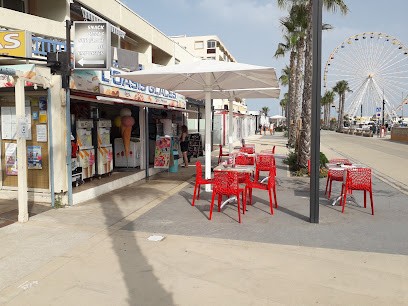 L'oasis Snack Pizza Glacier, Restaurant au Barcarès