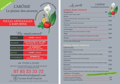 L'arôme food truck, Restaurant à Châteauneuf-sur-Cher