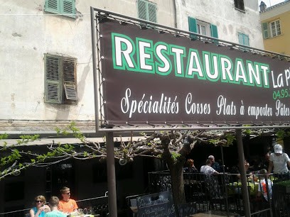 Restaurant De La Place, Restaurant à Corte