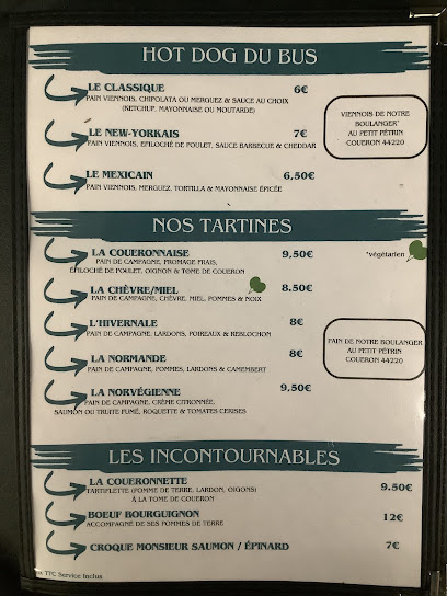Le Bus Dé'tourné, Restaurant à Grandchamp-des-Fontaines