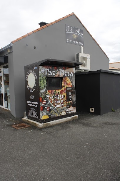 Distributeur de pizza, Restaurant au Bignon