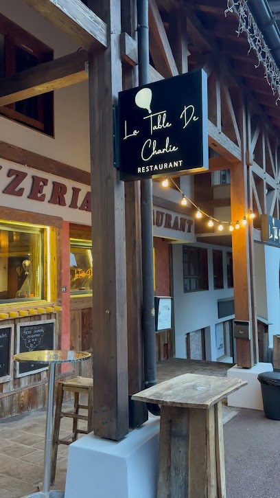 Restaurant La Table de Charlie, Restaurant à Courchevel
