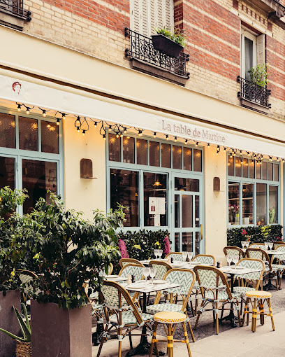 La Table De Martine Restaurant à Paris 16